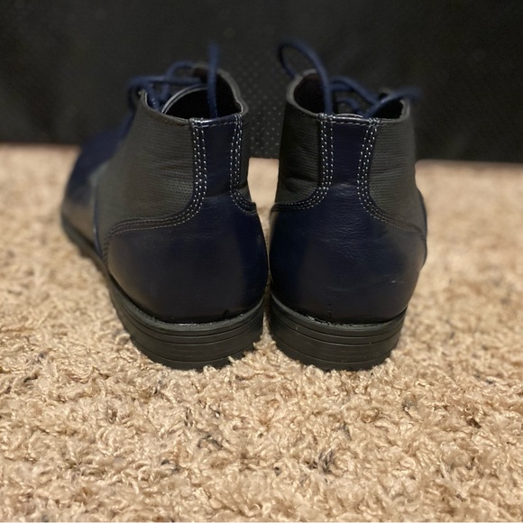 Andrew Fezza Blue Shoes - Picture 3 of 6